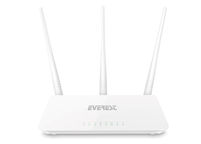 EVEREST-EWR-F303 Everest EWR-303 Kablosuz-N WPS + WISP+WDS 300 Mbps Repeater+Access Point+Bridge Kablosuz Router