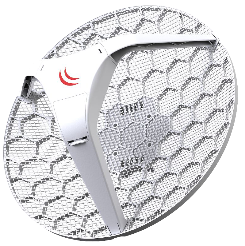 RBLHG-5nD Mikrotik Lite LHG 5, 5 Ghz 24.5dBi 7 Derece Dish Anten, 2x2 802.11an Wifi L3