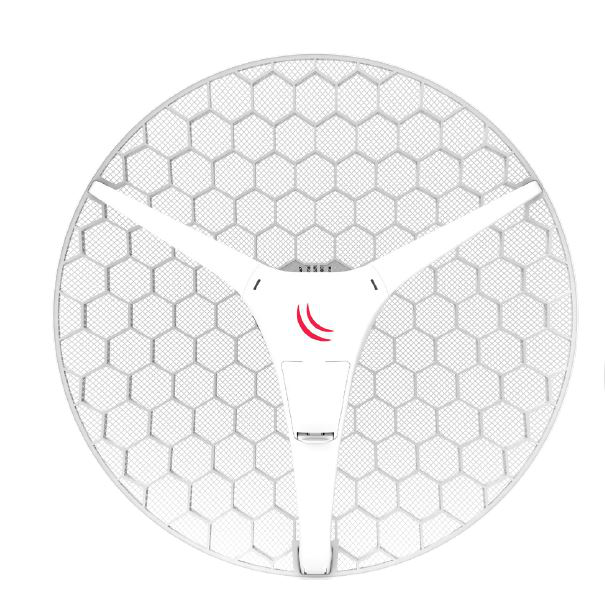 RBLHG-5HPnD-XL Mikrotik Lite LHG 5 HP, 5 Ghz 27dBi 6.4 Derece Dish Anten, 2x2 802.11an Wifi L3