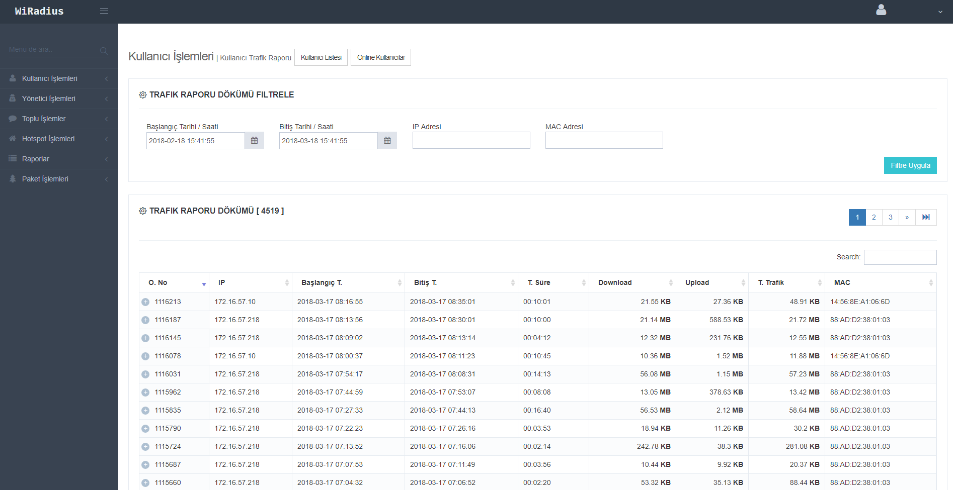 WIPOINT-400 400 ONLINE KULLANICI HOTSPOT VE LOGIN YONETIM / YILLIK